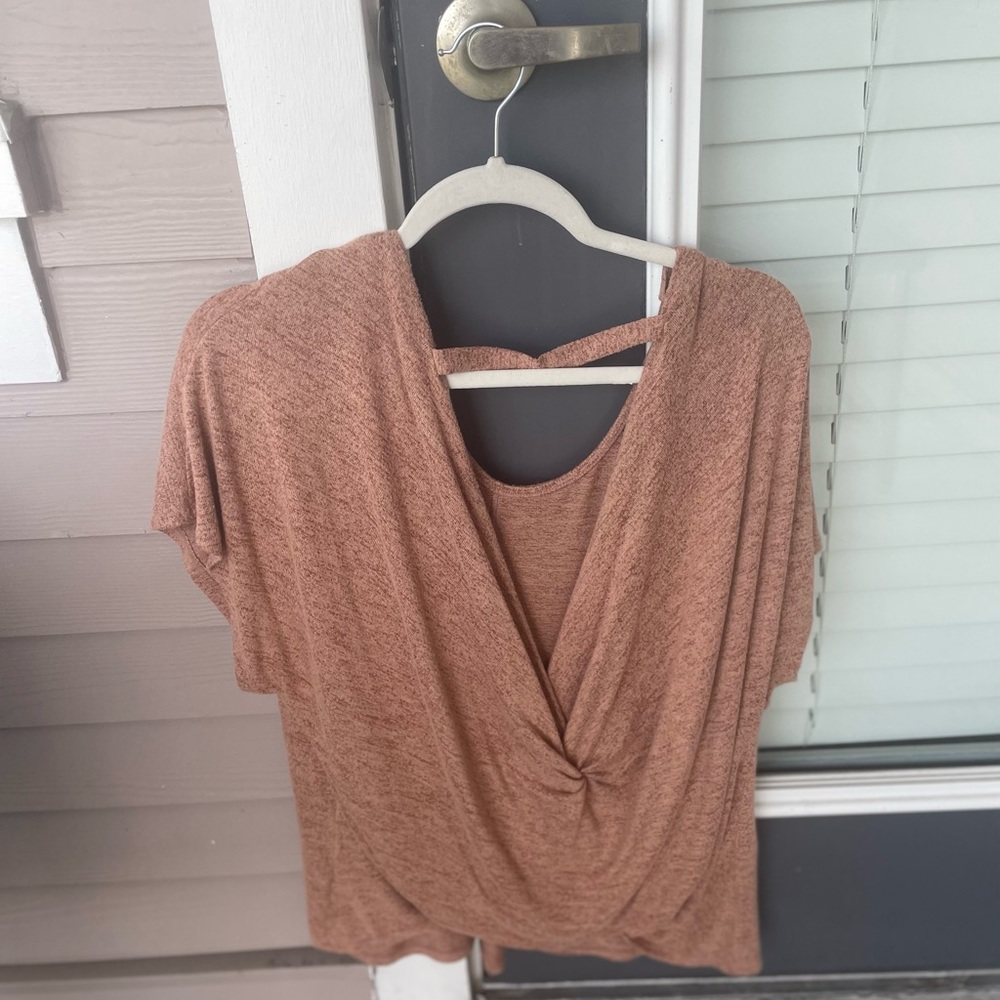 Open back top